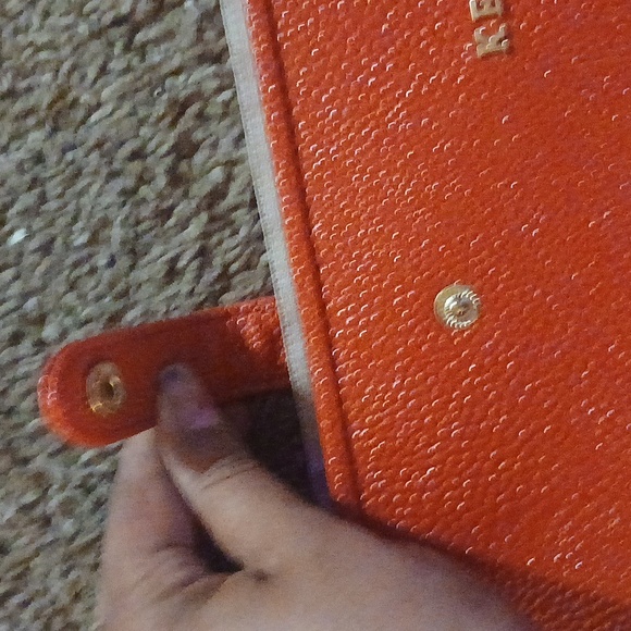 Kendra Scott Red Pebble Leather Jewelry Travel Case - Picture 8 of 16